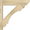 Ekena Millwork Olympic Slat Rough Sawn Outlooker, Douglas Fir, 6"W x 24"D x 24"H OUT06X24X24OLY06RDF - alternate 3